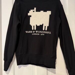 Warm & Wonderful Black Crew Neck Sweater